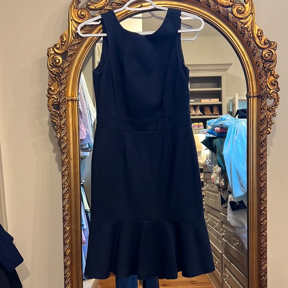 Banana republic navy blue dress size 0